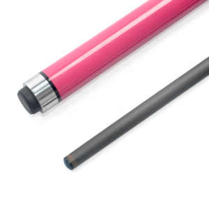 Queue de billard rose en fibre de carbone 2 pièces, OEM/ODM chinois de haute qualité, à faible déviation, pour le break - Product Image 3