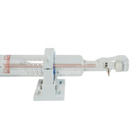 Tubo Láser CO2 Yongli Serie Q 40W 43W 48W 55W 720-1000mm, Tubo de Vidrio Refrigerado por Agua para Máquina de Bordado Láser CO2