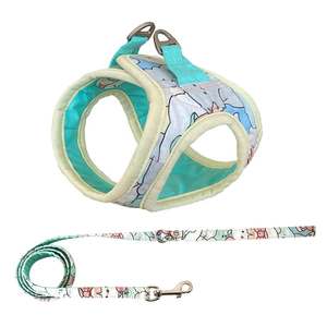 Harness Anjing Maychan Custom Soft Cotton, Harness Anjing Bolak-Balik yang Dapat Disesuaikan untuk Anjing Kecil dan Kucing - Product Image 6