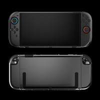 Coque rigide transparente pour console Nintendo Switch 2, protection transparente en cristal pour PC, étui pour manette, accessoires