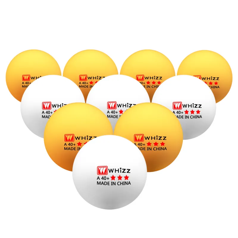 Whizz custom high quality table tennis balls 3 star for tournament