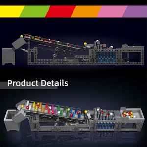 26009 Mould King Rainbow Stepper gran bola artilugio ensamblar juego de bloques de construcción modelo niños juguete educativo creativo Juguetes - Product Image 3