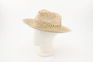 Sombrero de vaquero occidental hecho a mano de alta calidad de Vietnam sombrero de paja bordado de girasol para viajes y Pesca - Product Image 5