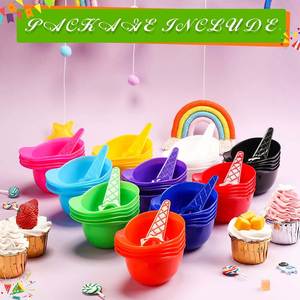 Tazón de plástico personalizado al por mayor de 20 oz con forma de casco de béisbol para helado y snacks - Product Image 5