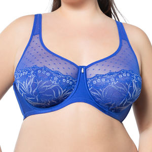 Ladymate ODM/OEM Sujetador <span class=keywords><strong>De</strong></span> <span class=keywords><strong>Realce</strong></span> Con Encaje para mujer Sujetador <span class=keywords><strong>de</strong></span> encaje <span class=keywords><strong>de</strong></span> cobertura completa Sujetador bordado sin forro Sujetador <span class=keywords><strong>de</strong></span> encaje con aros <span class=keywords><strong>de</strong></span> talla grande - Product Image 1