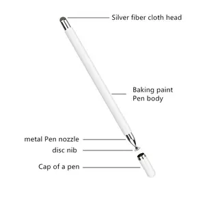 ปากกาสไตลัสโลหะสำหรับ <span class=keywords><strong>Apple</strong></span> iPad Pro Xiaomi แอนดรอยด์โทรศัพท์แท็บเล็ตหน้าจอสัมผัสปากกาสไตลัสสากล - Product Image 1