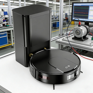 OEM V2G-SJ <b>Auto</b> Sweeping Mopping Robot Vacuum Cleaner Wet Dry Gyro Navigation Tuya Smart Control Hotel Use HEPA Filter 3500PA - Product Image 1