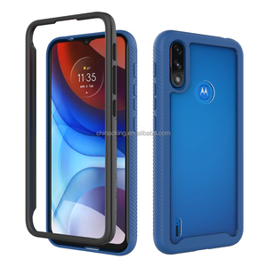 Armure robuste hybride 2 en 1, pièce + TPU, étui résistant aux chocs pour <span class=keywords><strong>Moto</strong></span> G9 Plus <span class=keywords><strong>G8</strong></span> Power <span class=keywords><strong>Lite</strong></span> One Fusion Plus G 5G Power 2021 - Product Image 5