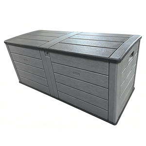 Caja <span class=keywords><strong>de</strong></span> Almacenamiento <span class=keywords><strong>para</strong></span> Muebles <span class=keywords><strong>de</strong></span> Patio, Fácil <span class=keywords><strong>de</strong></span> Montar, Resistente a la Intemperie, con Puerta con Cerradura, Capacidad <span class=keywords><strong>de</strong></span> 60 Galones - Product Image 1