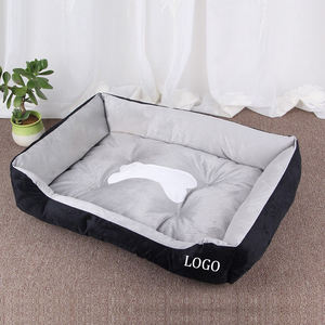 Cama para Perros y Gatos al por Mayor, Personalizable, Transpirable, Clásica, Sólida, con Base Antideslizante, Tipo Nido, Rectangular Grande, de Lujo, Impermeable, Ultrasuave - Product Image 1