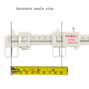 PR014 Outil ophtalmique pour les yeux Outil de mesure de la <span class=keywords><strong>distance</strong></span> pupillaire Vernier optique Règle de mesure PD Distancemètre - Product Image 6