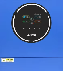 Anenji อินเวอร์เตอร์ไฮบริดแบบ ANJ-4.2KW-24V-WIFI 4.2KW 24V อินเวอร์เตอร์11KW 5KW หน้าจอสีสันสดใส - Product Image 3