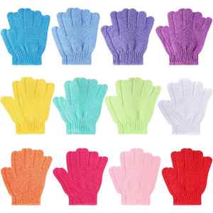 Modern Sponge Bath <b>Body</b> <b>Scrub</b> Gloves for Spa Massage Shower Exfoliation Eco-friendly Customized Color Soft Comfortable for Men - Product Image 1
