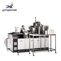 Machine entièrement automatique de fabrication de bols en papier 65-85 pièces/min pour salades, soupes, nouilles, glaces