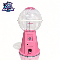 Distributeur de capsules de jouets à monnayeur, grande boule transparente, distributeur d'œufs torsadés pour centre commercial, salle de jeux, parc d'attractions
