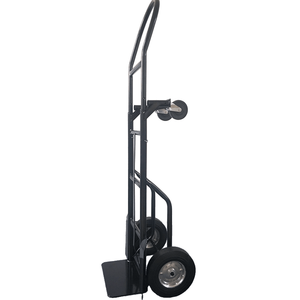 Fabrik-Mini HT2009 <span class=keywords><strong>2</strong></span>-in-1 Konvertierbarer Kleiner Handwagen Multifunktional 150KG Tragfähigkeit <span class=keywords><strong>2</strong></span>-Rad-Transportwagen und 4-Rad-Handkarren - Product Image 2