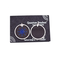Science quantique d'ions négatifs Femmes hommes Cristal Énergie Pendentif de Guérison