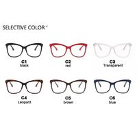 Monture de lunettes œil-de-chat vintage tendance pour femme, verres optiques anti-lumière bleue pour la vue quotidienne