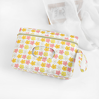 Pochette de lingette humide à impression complète populaire, sac à couches léger, sac à cordon en nylon imperméable pour couche de bébé, sac de voyage et de maman