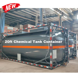 Contenedor cisterna Fuwu de 20 pies con tanque compuesto de acero y plástico para almacenamiento y transporte de gas natural licuado - Product Image 6