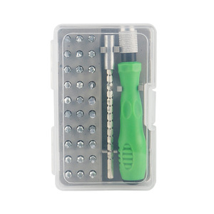 32 In 1 Watch And Mobile Phone Repair Screwdriver Set Chrome Vanadium Steel Magnetic Insulated Multi Purpose Tool Kit 7389C - Product Image 3