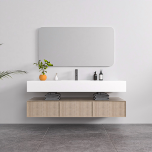 Jestone 12mm acrilico solido lavabo da <span class=keywords><strong>bagno</strong></span> personalizzato certificato Non poroso resistente al Chip - Product Image 1