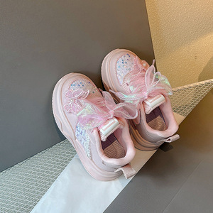 <span class=keywords><strong>Scarpe</strong></span> da corsa Casual basse da <span class=keywords><strong>bambina</strong></span> Slip-On in Mesh superiore stile coreano <span class=keywords><strong>scarpe</strong></span> invernali da <span class=keywords><strong>bambina</strong></span> - Product Image 2