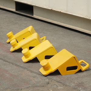 Dongkrak Botol Hidrolik Baja Portabel 32 Ton untuk Mengangkat Kontainer Kaku dengan Tinggi Angkat 31cm Set Roda Tanpa Rem - Product Image 4