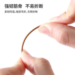 FaSoLa Carbonized Bamboo Toothpicks 500Pcs Strong Cutting Round Tip For Home Restaurant Use - Product Image 5