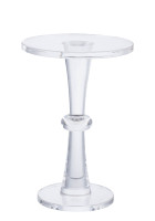 Élégance contemporaine, design minimaliste moderne, table d'appoint en acrylique pour hôtel, appartement, bureau, salon, meubles fabriqués en Chine