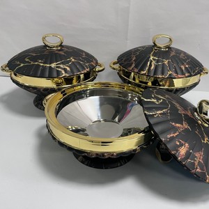 Calentador de Alimentos Aislado de Mármol de Alta Gama 2L 2.3L 2.8L, Olla Térmica Comercial para Catering, Plato de Exhibición para Buffet, América del Norte - Product Image 6