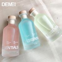 Bouteille diffuseur 180 ml – Parfum d'ambiance pour chambre à coucher – Flacon en verre avec bouchon en bois