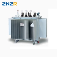 Transformateur immergé dans l'huile 30KVA 50KVA 100KVA 200KVA 250KVA, entrée 10KV, sortie 400V, triphasé 50/60Hz, transformateurs MV/HV 220V/380V