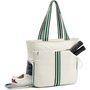 Sac de pickleball, sac de transport pour pickleball pour femmes et hommes, sac à balles externe avec compartiment pour chaussures et poche pour housse de raquette - Product Image 4