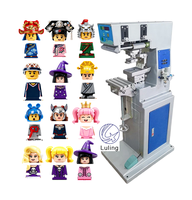 Nouvelle machine d'impression par tampographie monochrome pour l'impression en héliogravure sur casques, jouets, lunettes, tasses, acier inoxydable, modèle P-125D1