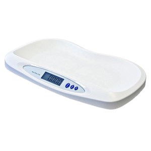 Báscula Digital para Bebés EBST-20, Báscula Ovalada Blanca Antideslizante para Uso Doméstico, 20 kg Máximo, Precisión de 5 g, Funciona con Batería - Product Image 5