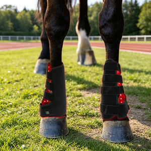 Stivali per Cavalli con Terapia a Luce Rossa Infrarossa Ricaricabili 660nm 850nm, Terapia a Luce Rossa Equina per Cavalli - Product Image 1