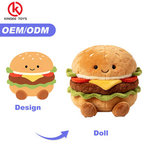 Juguete de Peluche Personalizado en Forma de Donut, Muñeco de Peluche Suave para Decoración de Cuarto de Bebé, Servicio Personalizado OEM ODM, Fábrica Mayorista - Product Image 4