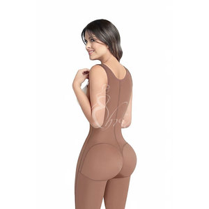 <span class=keywords><strong>Faja</strong></span> corta de espalda alta Etapa 2 Control de barriga del vientre posparto Entrenador de cintura postparto Fajas Levantador de glúteos corto Moldeador de cuerpo - Product Image 2