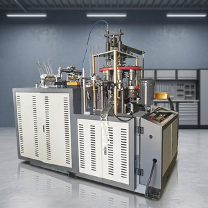 Máquina de alta calidad STRONG con motor de 380V y 4.8KW para fabricar vasos de papel, 80 unidades/min, equipo para vasos desechables, 1 año de garantía. - Product Image 3