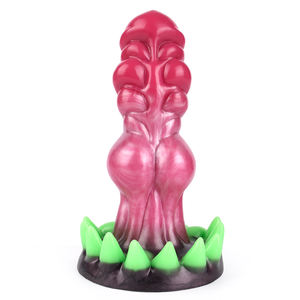Yocy Bos Elf Fantasy Monster Dildo 7Cm Grote Knoop Anale Butt Plug Lichtgevende Paw Zacht Siliconen Seksspeeltje Voor Vrouwen Mannen Met Sucker - Product Image 4
