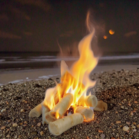 Bâtonnets d'allumage de feu en bois naturel de taille personnalisable, directement de l'usine, et accessoire de charbon de bois, moins de 1 kg pour le barbecue