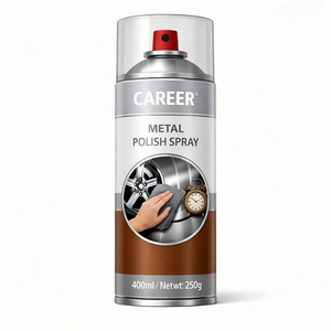 Spray para Pulir Metales CAREER, Eliminador <span class=keywords><strong>de</strong></span> Manchas para Latón, Cobre, Plata y <span class=keywords><strong>Aluminio</strong></span>, Acabado Brillante - Product Image 2