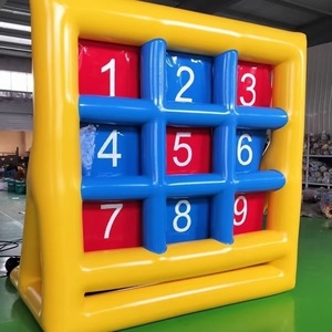 Giochi Sportivi Divertenti: Calcio Gonfiabile, Bersaglio per Freccette a Nove Punti, Canestro da Basket, Gioco di Espansione Intelligente per Esterni - Product Image 2