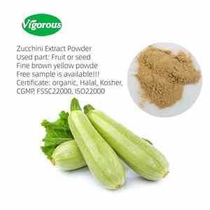 Extrait <span class=keywords><strong>de</strong></span> courgette en poudre en vrac OEM, extrait <span class=keywords><strong>de</strong></span> Cucurbita pepo avec échantillon gratuit - Product Image 1