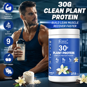 Protéine végétale complète personnalisée en poudre pour le soutien musculaire – Complément protéiné pour la santé des hommes et des femmes - Product Image 6