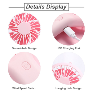 Ý tưởng quà tặng di động cầm tay quạt điện với điện thoại di động chủ có thể sạc lại quạt điện ngoài trời mini <span class=keywords><strong>fan</strong></span> hâm mộ với biểu tượng tùy chỉnh - Product Image 6