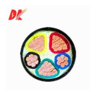 Câble électrique sous terre basse tension BDK, nouveau, gaine isolante en PVC solide, conducteur en cuivre, IP20, 0,6/1 kV, AWG