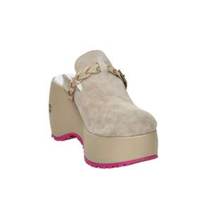 Fornarina Women's Bubble Shot Beige Sabot <b>9</b> Cm <b>Heel</b> <b>Size</b> 39 - Product Image 4