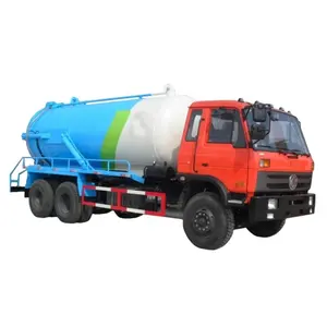 Dongfeng 6x4 10 Räder 20000 Liter Vakuum-Lkw Abwasser-Saugwagen zu verkaufen